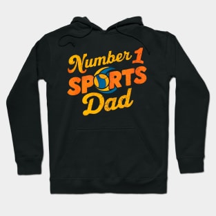 Number 1 Sports Dad | Father's Day | Dad Lover gifts Hoodie